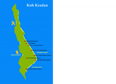 Koh Kradan - бирюзовый рай (80 фото)