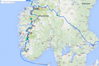 Две недели на Норвегию в июле с авто