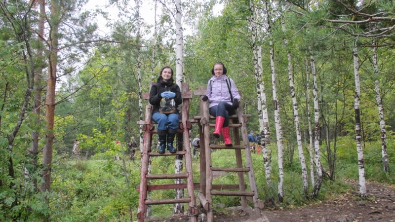 Прогулка по парку "Оленьи ручьи". Сентябрь 2014.