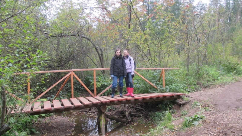 Прогулка по парку "Оленьи ручьи". Сентябрь 2014.