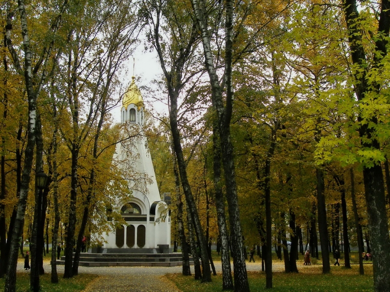 Рязанские дали. У памятника Сергею Есенину