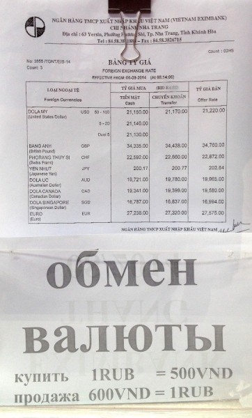 обмен валюты