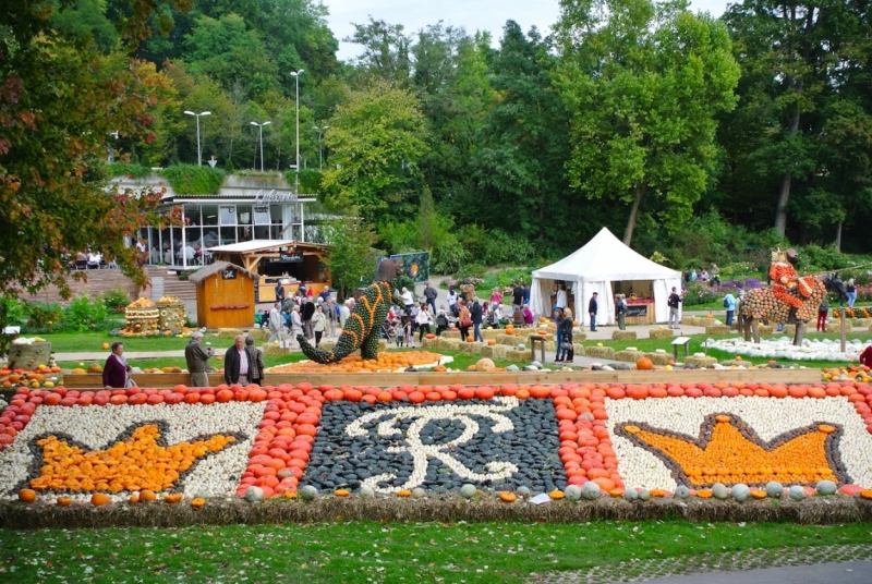 Праздник Тыквы в Людвигсбурге, Германия, сентябрь 2014