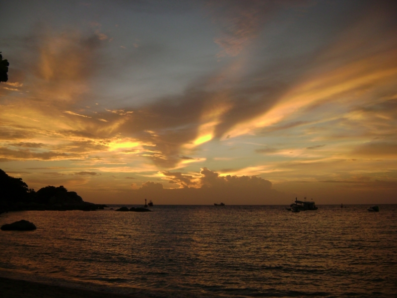 Рассветы и закаты в фотографиях