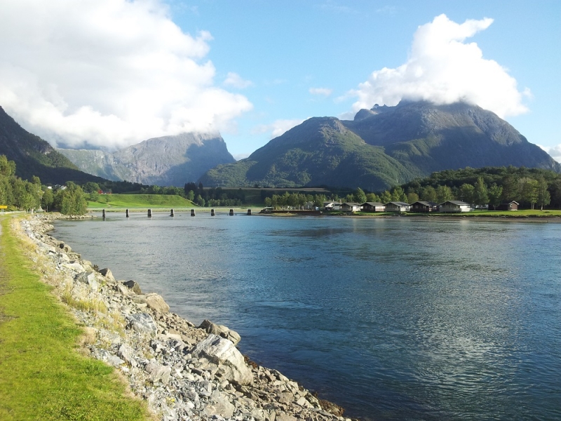 Норвежский дрифт в Ондалснесе. Møre og Romsdal. Norway (август 2014)