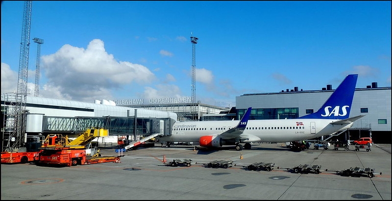 Небо, самолёт, стюардесса. Фото из путешествий - 2