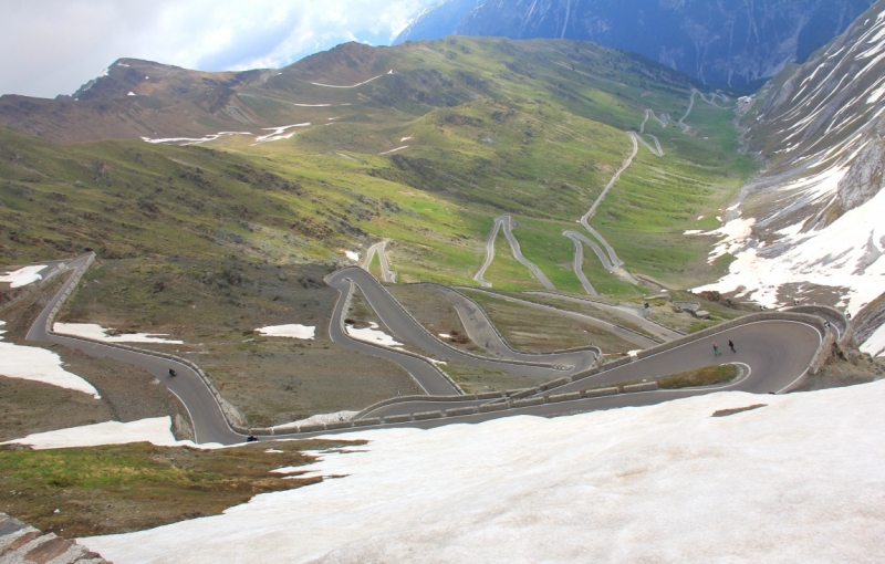 Рим-Альпы-Рим на красном фиате 500