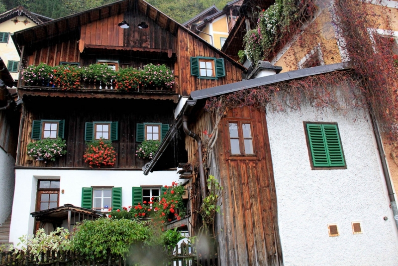 Австрия с востока на запад и обратно, с дождем и термами в октябре 2014