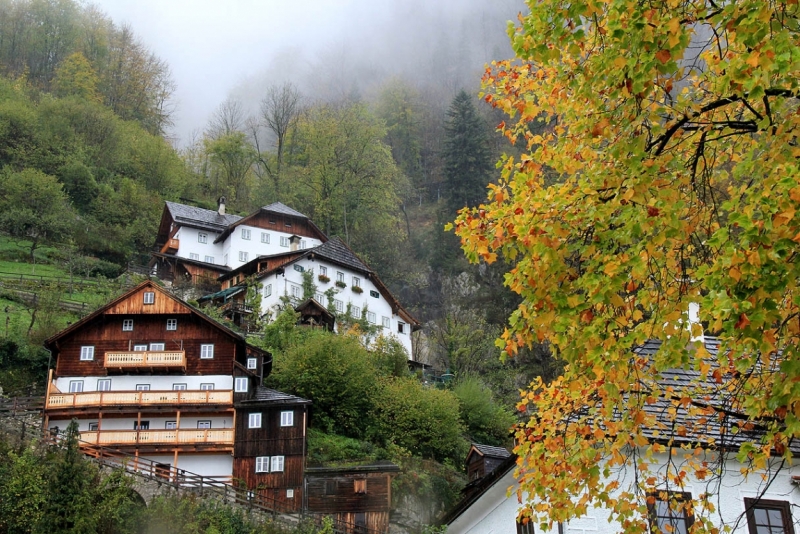 Австрия с востока на запад и обратно, с дождем и термами в октябре 2014