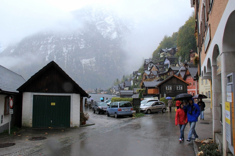 Австрия с востока на запад и обратно, с дождем и термами в октябре 2014