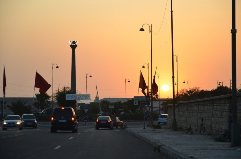 Агадир вечером