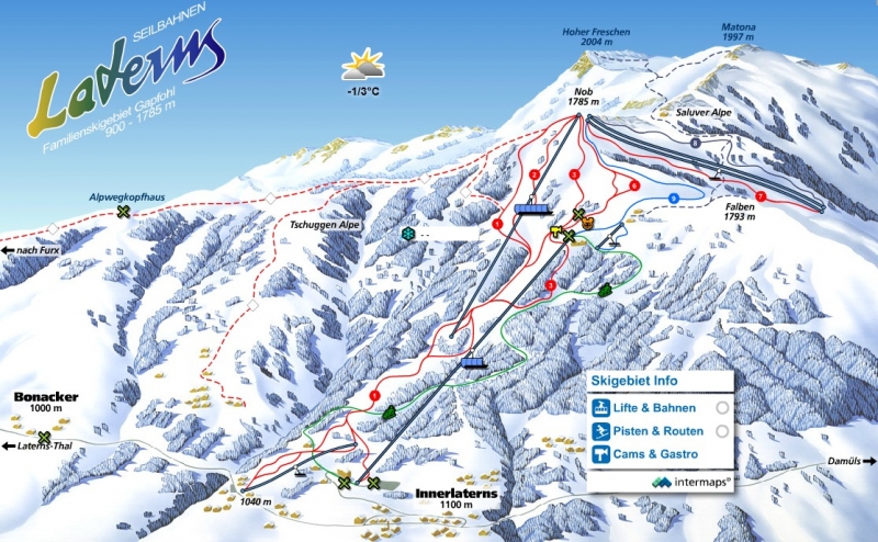 Австрия: горнолыжный курорт Монтафон