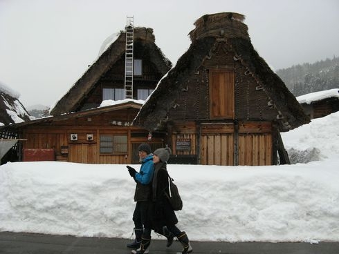 Япония, такая разная зима, 2010 год (фототрафик)