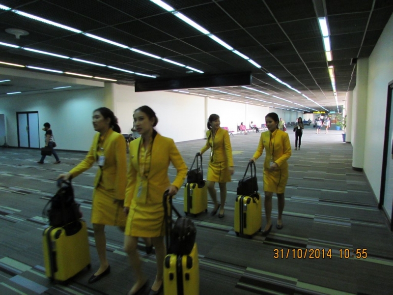 Небо, самолёт, стюардесса. Фото из путешествий - 2