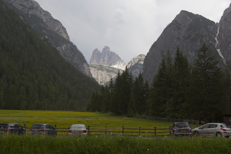 Как совместить Bolzano, Santa Maddalena с Доломитами.