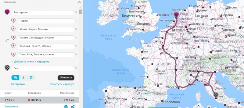 Евротур на авто (август 2015)