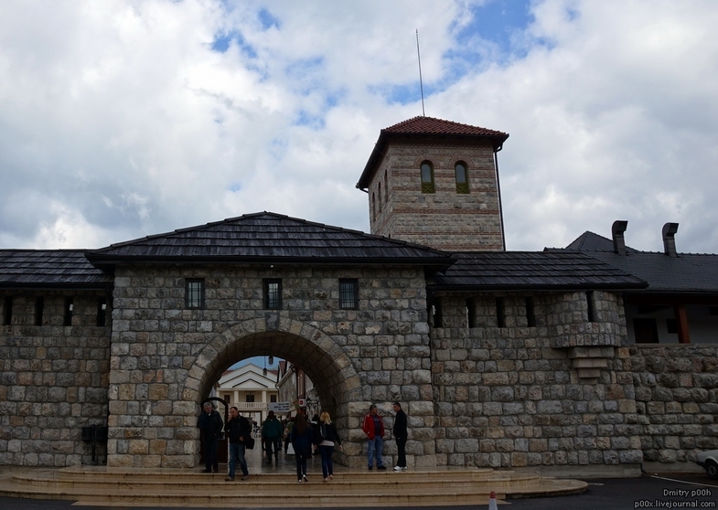 Красивый горный край. Босния и Герцеговина. Андричград в Вышеграде