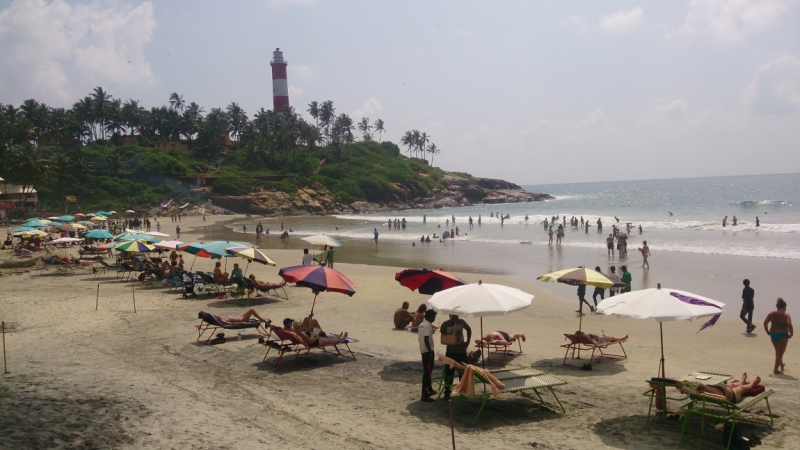 Маршрут:  Аллеппи – Коллам – Тривандрум – Агра – Дели