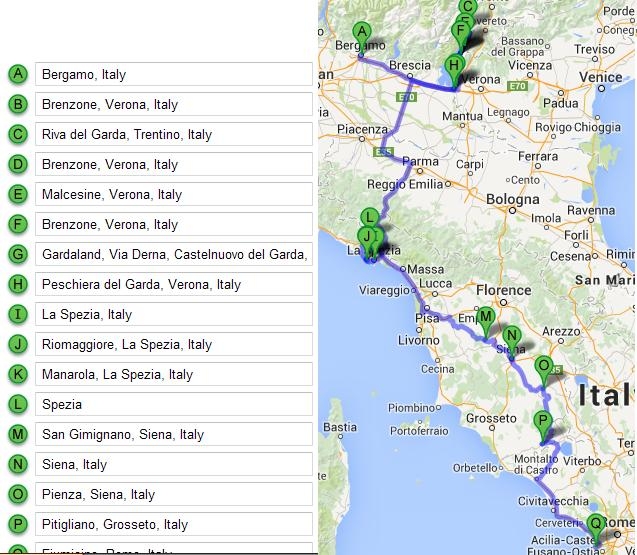 оз. Гарда-Чинкве-Терре-Тоскана