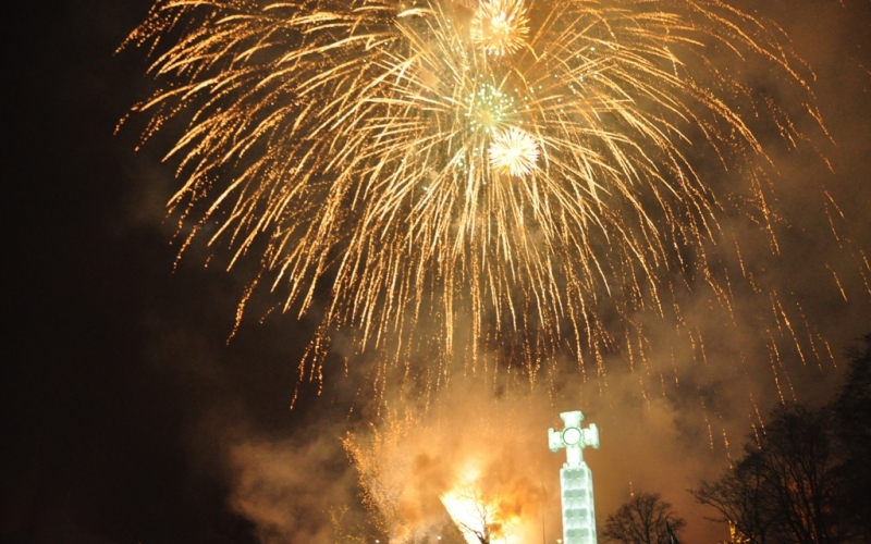 Еще один новогодний отчет 2015 из Таллина, но с ребенком