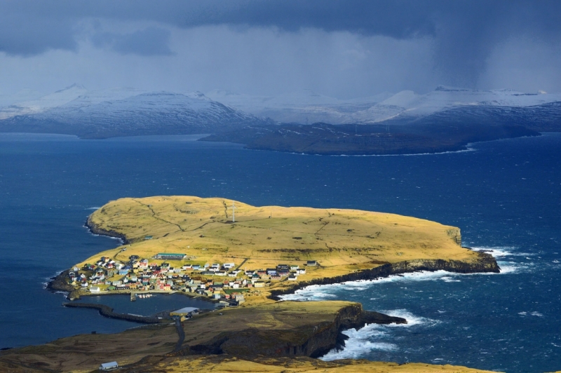 Фарерские острова в марте 2013.