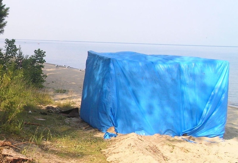 Путешествия с мобильной походной баней