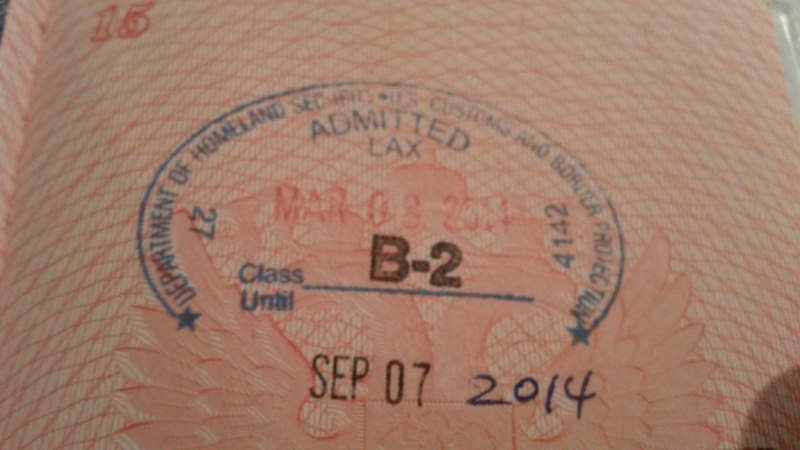 Срок пребывания в США по туристической визе