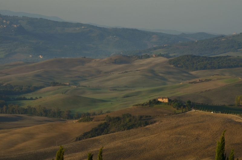 Тоскана октябрь 14 на арендованном авто