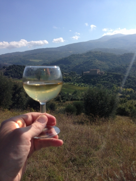 Тоскана октябрь 14 на арендованном авто