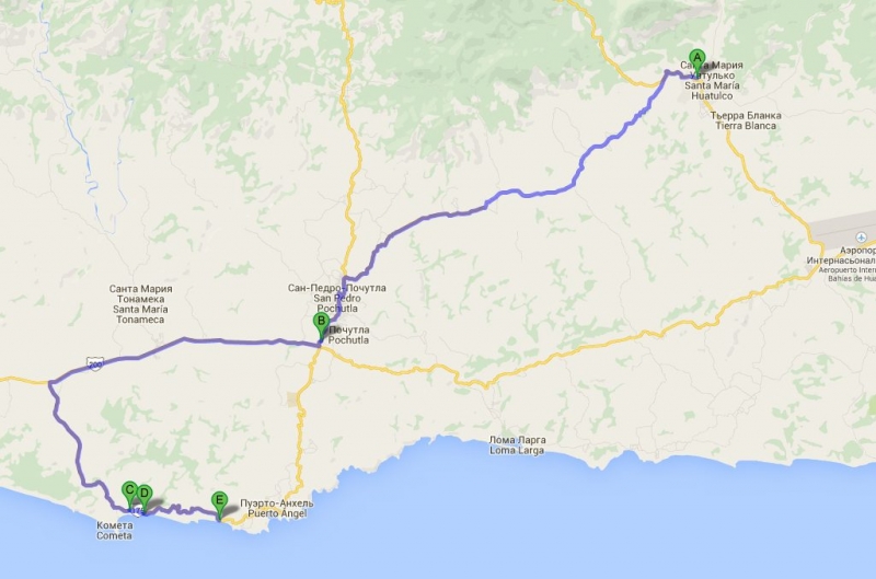 Мексика частями. Часть 1: до Белиза и обратно.