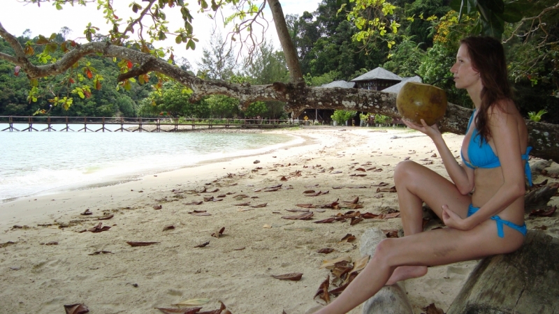 Борнео (март-апрель) дикарём, жизнь в КК, острова, горы...