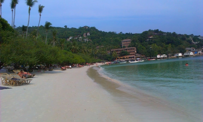 Путеводитель по пляжам  Koh-Tao, для новичков. Фото. Февраль 2012.