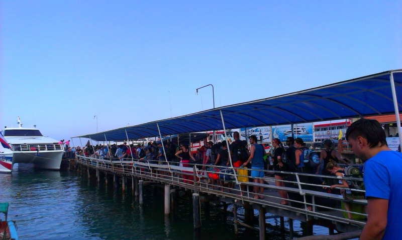 Путеводитель по пляжам  Koh-Tao, для новичков. Фото. Февраль 2012.