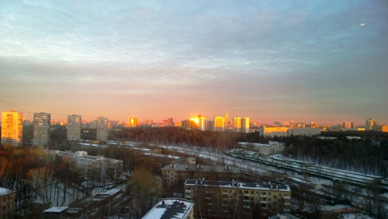 Рассветы и закаты в фотографиях