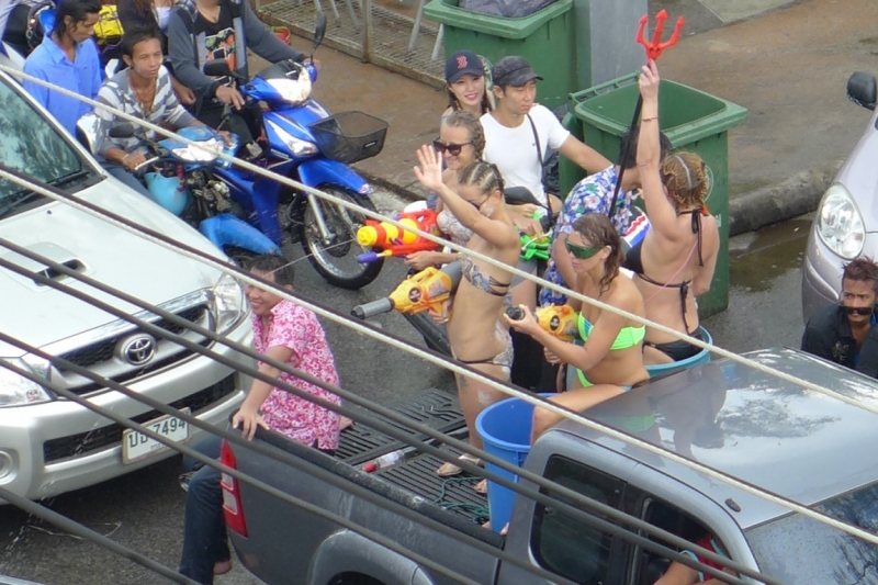 Сонгкран 2015 Пхукет