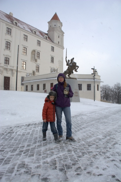 Братислава, Новый 2015год в Будапеште, горные лыжи в Татрах и ... костяная нога...