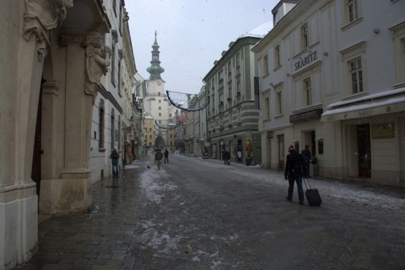 Братислава, Новый 2015год в Будапеште, горные лыжи в Татрах и ... костяная нога...