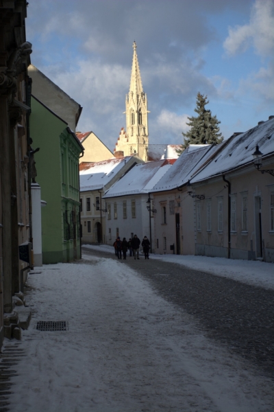 Братислава, Новый 2015год в Будапеште, горные лыжи в Татрах и ... костяная нога...