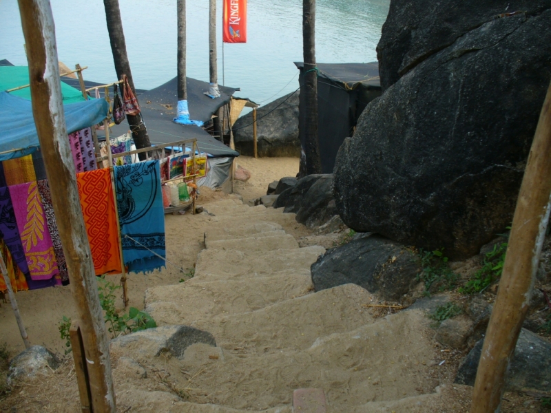 Пробная зимовка в Гоа 2014 .