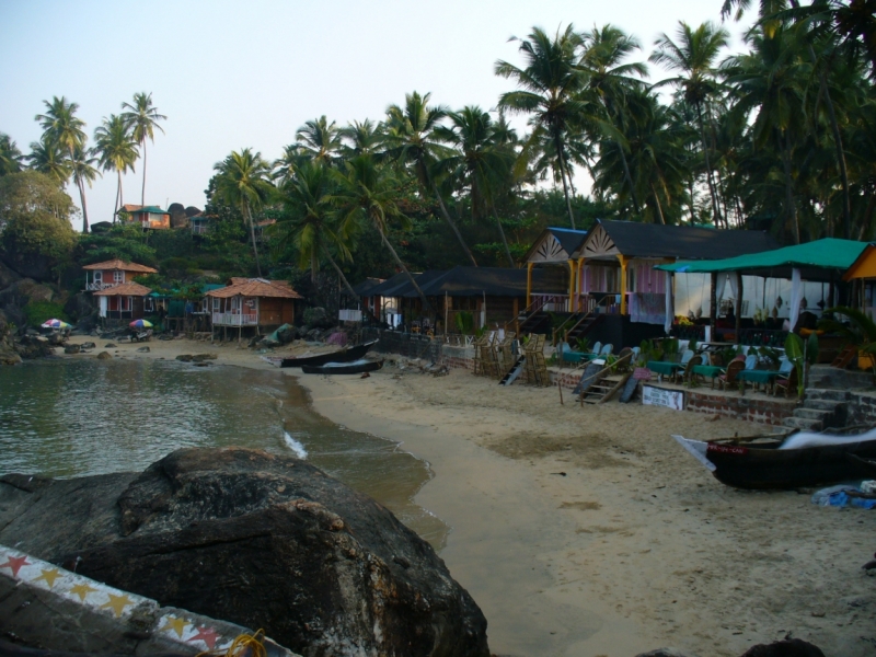 Пробная зимовка в Гоа 2014 .