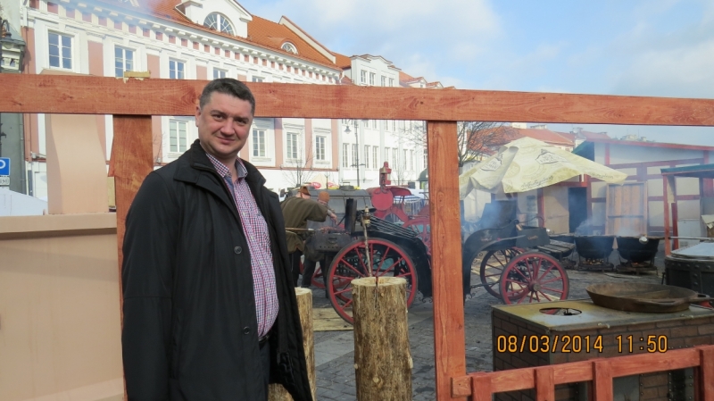 Казюкас в Вильнюсе, 7-9 марта 2014. Подготовка к минивстрече в Друскининкай