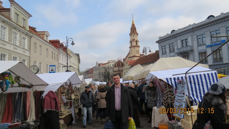 Казюкас в Вильнюсе, 7-9 марта 2014. Подготовка к минивстрече в Друскининкай