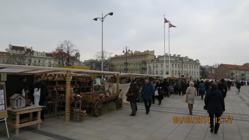 Казюкас в Вильнюсе, 7-9 марта 2014. Подготовка к минивстрече в Друскининкай