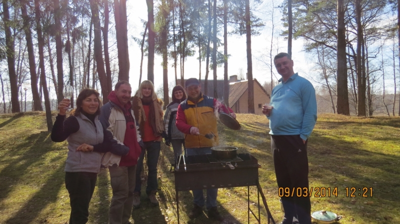 Казюкас в Вильнюсе, 7-9 марта 2014. Подготовка к минивстрече в Друскининкай