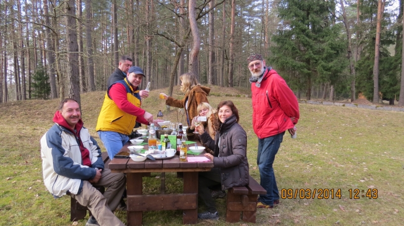 Казюкас в Вильнюсе, 7-9 марта 2014. Подготовка к минивстрече в Друскининкай