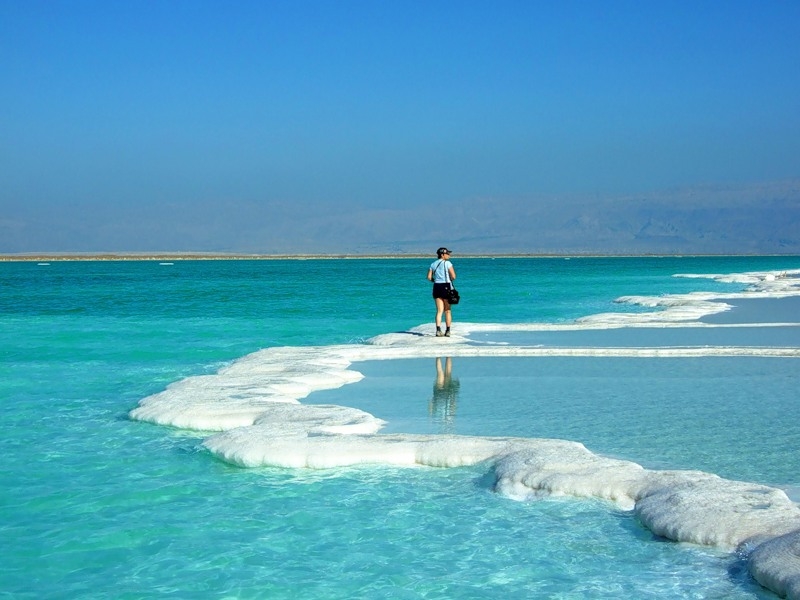 Красивое Мертвое Море(как на фото в интернете). Где?