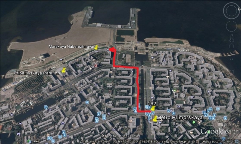 Круизный порт «Морской фасад» в Санкт-Петербурге