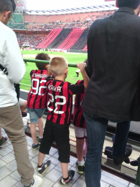 Стадион San Siro. Милан. май 2015