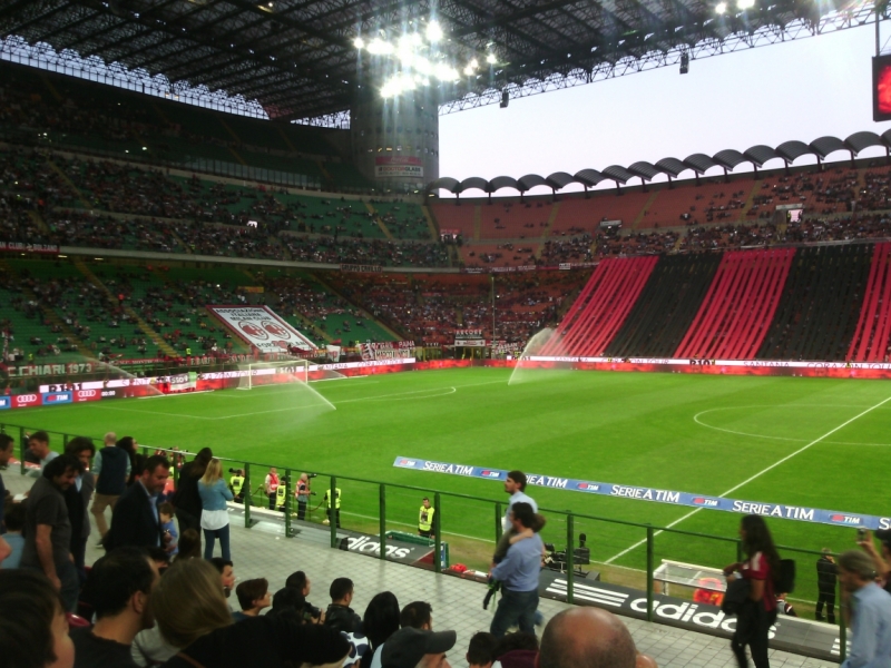 Стадион San Siro. Милан. май 2015