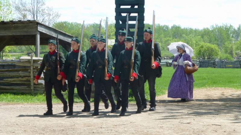 Upper Canada Village - застывшая история 1868 года Upper Canada Village - застывшая история 1868 года